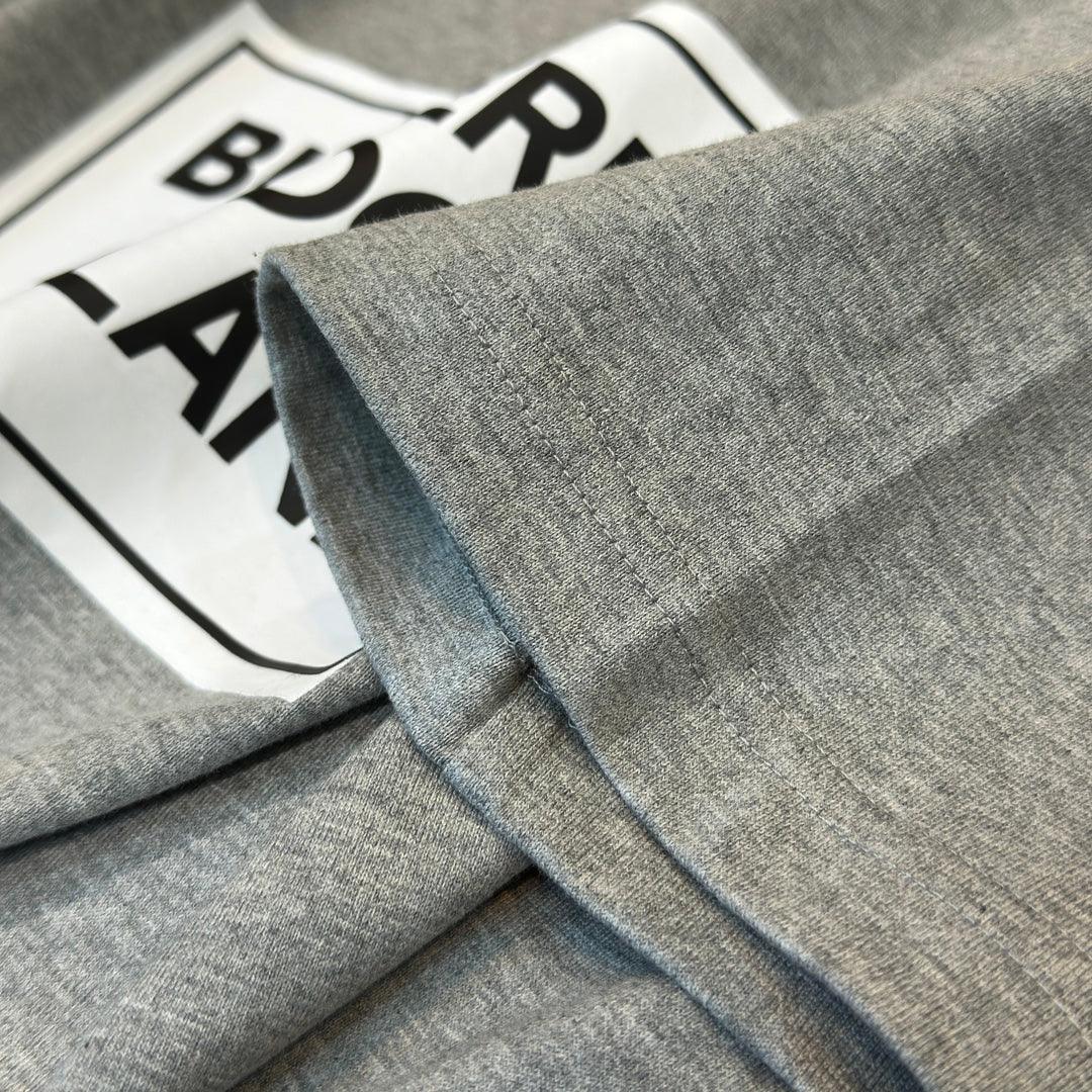 Burberry Grey T-Shirt Without Collar