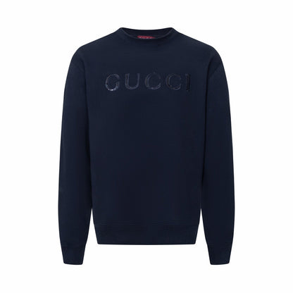 Cotton jersey sweatshirt with embroidery