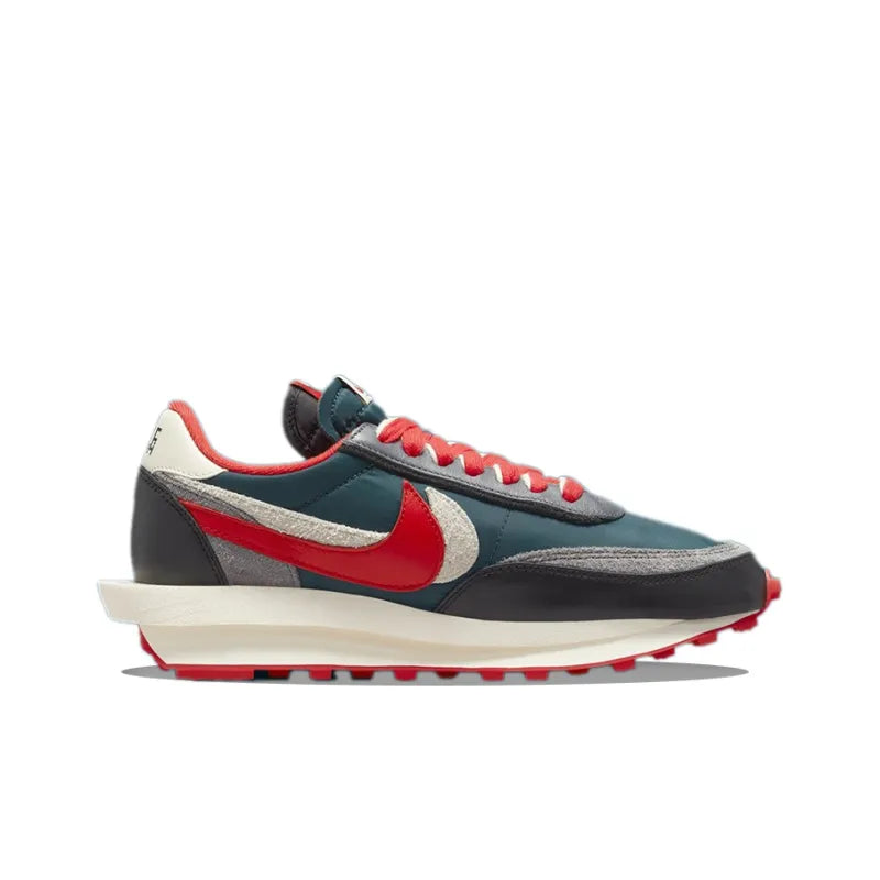 Nike LD Waffle Sacai Undercover Midnight Spruce University Red