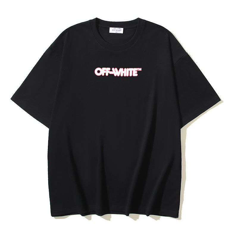 Off-White  logo cotton t-shirt &