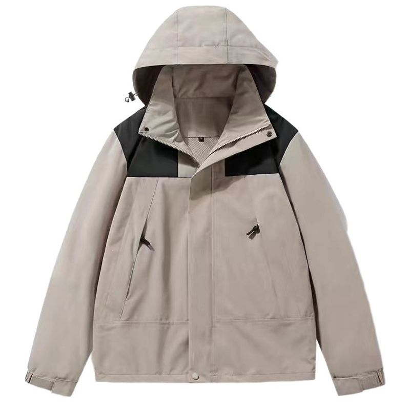 Detachable Three-in-One Windproof Waterproof Jacket