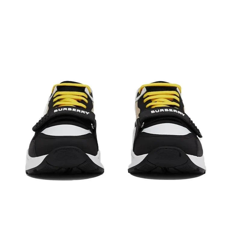 Burberry Panelled Low Top Sneakers
