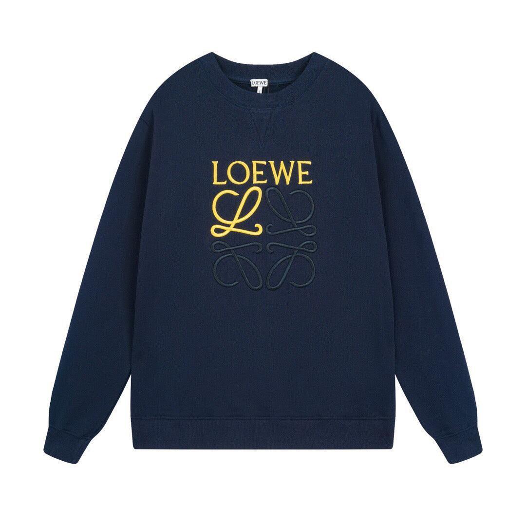 LOEWE Anagram Cotton Sweatshirt &