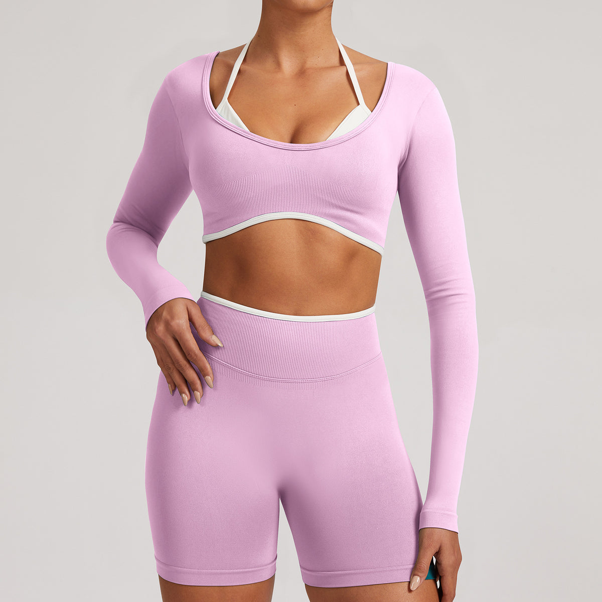 Seamless High Waist Yoga Set