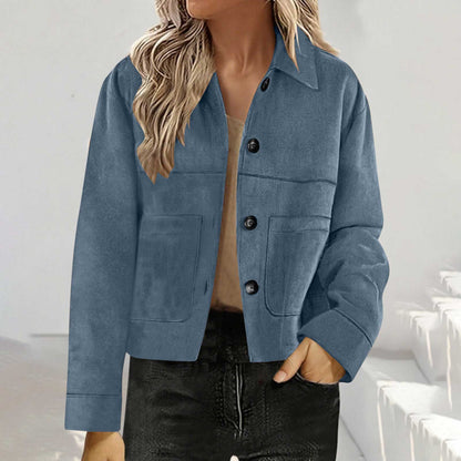 Short suede jacketg