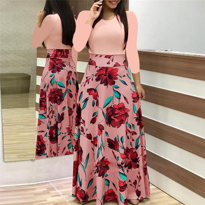 Plus-size dresses, fashionable women&