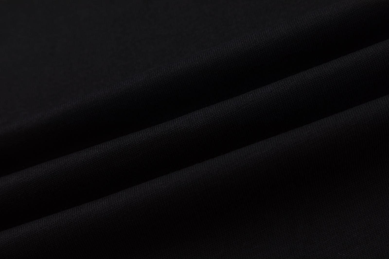 Amiri Black T-Shirt Without Collar