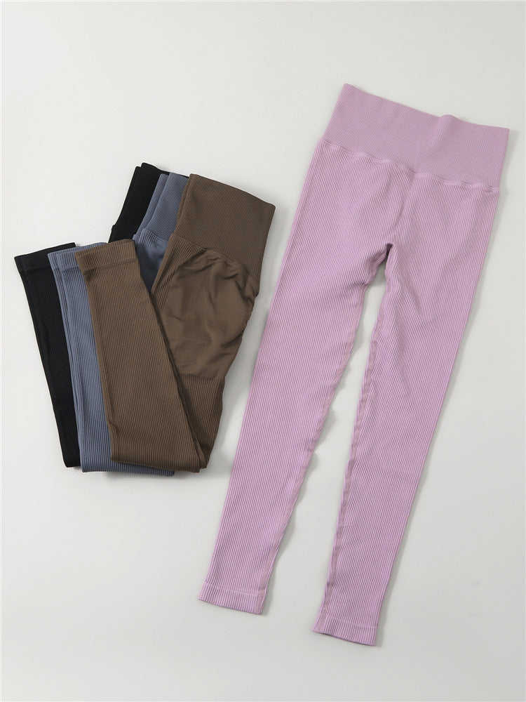 High-Waist Belly-Lifting Fitness Pants