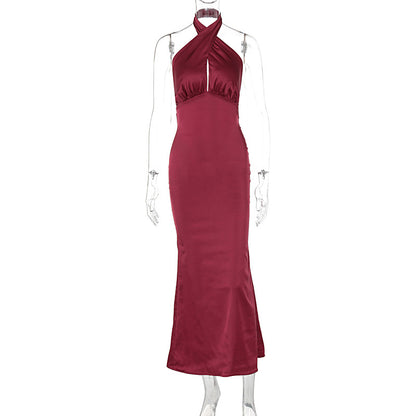 Backless Sleeveless Summer Dress