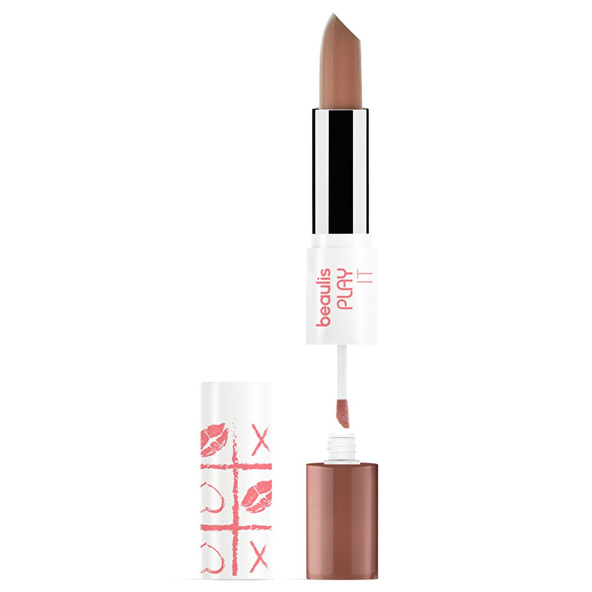Beaulis Double-Ended Lipstick - Versatile Matte &amp; Gloss Lip Makeup for Day &amp; Night