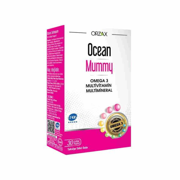 Ocean Mummy: Omega-3 Fish Oil, DHA, Iron &amp; Multivitamin - Prenatal &amp; Postnatal Nutritional Support for Mothers &amp; Baby&