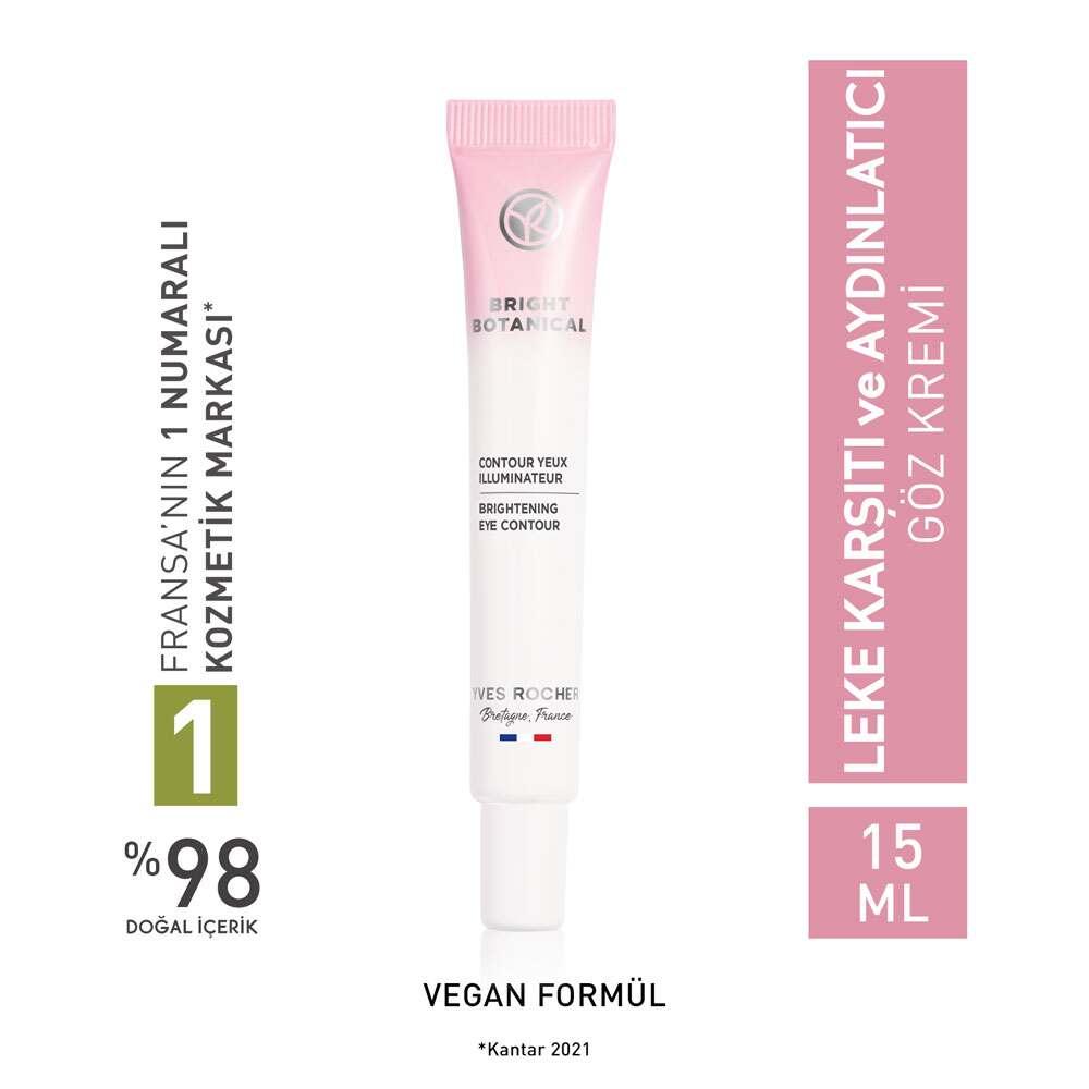 Bright Botanical Eye Cream - Hydrating, Dark Spot Reduction, Fine Line Reduction for Sensitive Eye Area