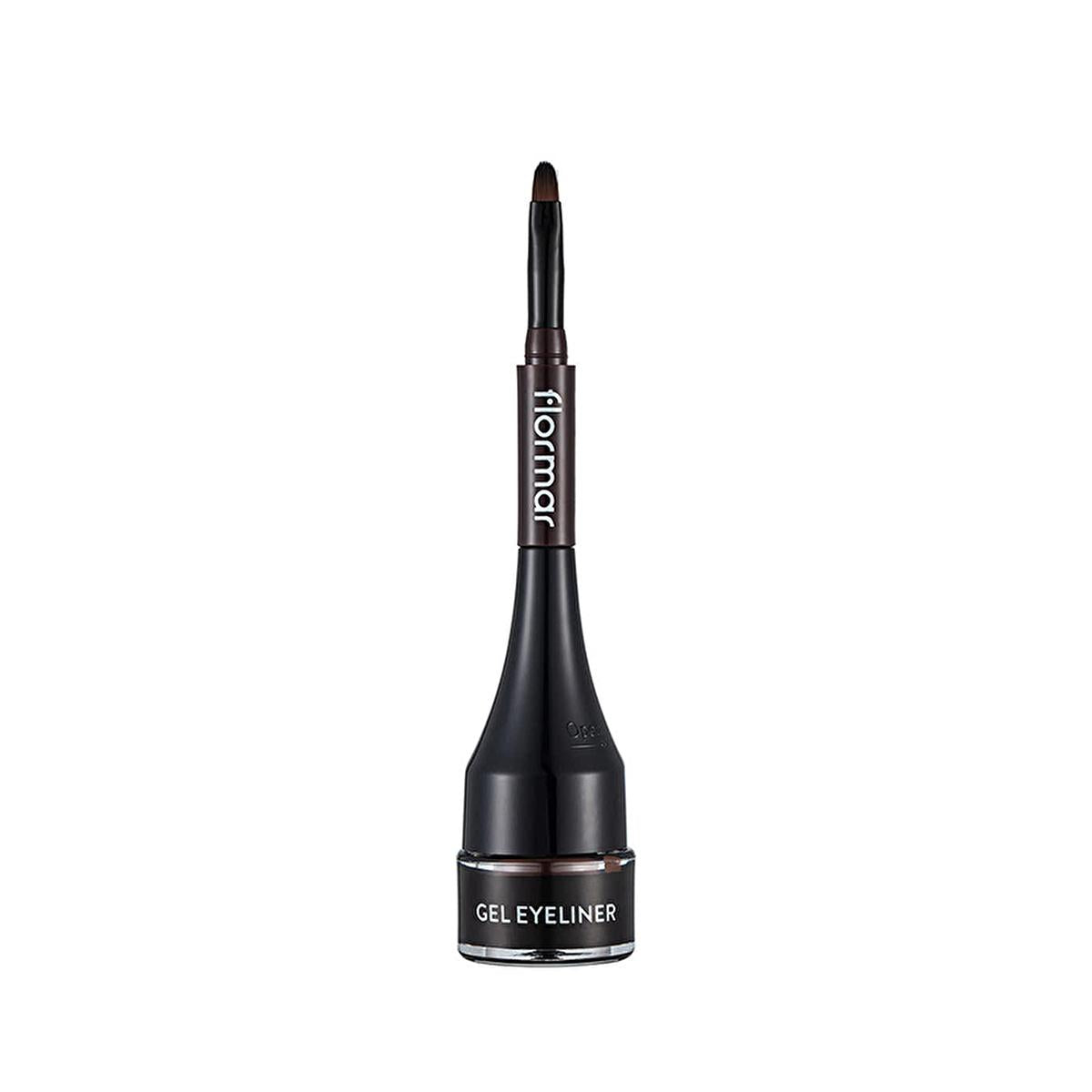 Flormar Gel Eyeliner - High Pigment, Long Lasting, Matte Finish Eye Makeup for Dramatic Look