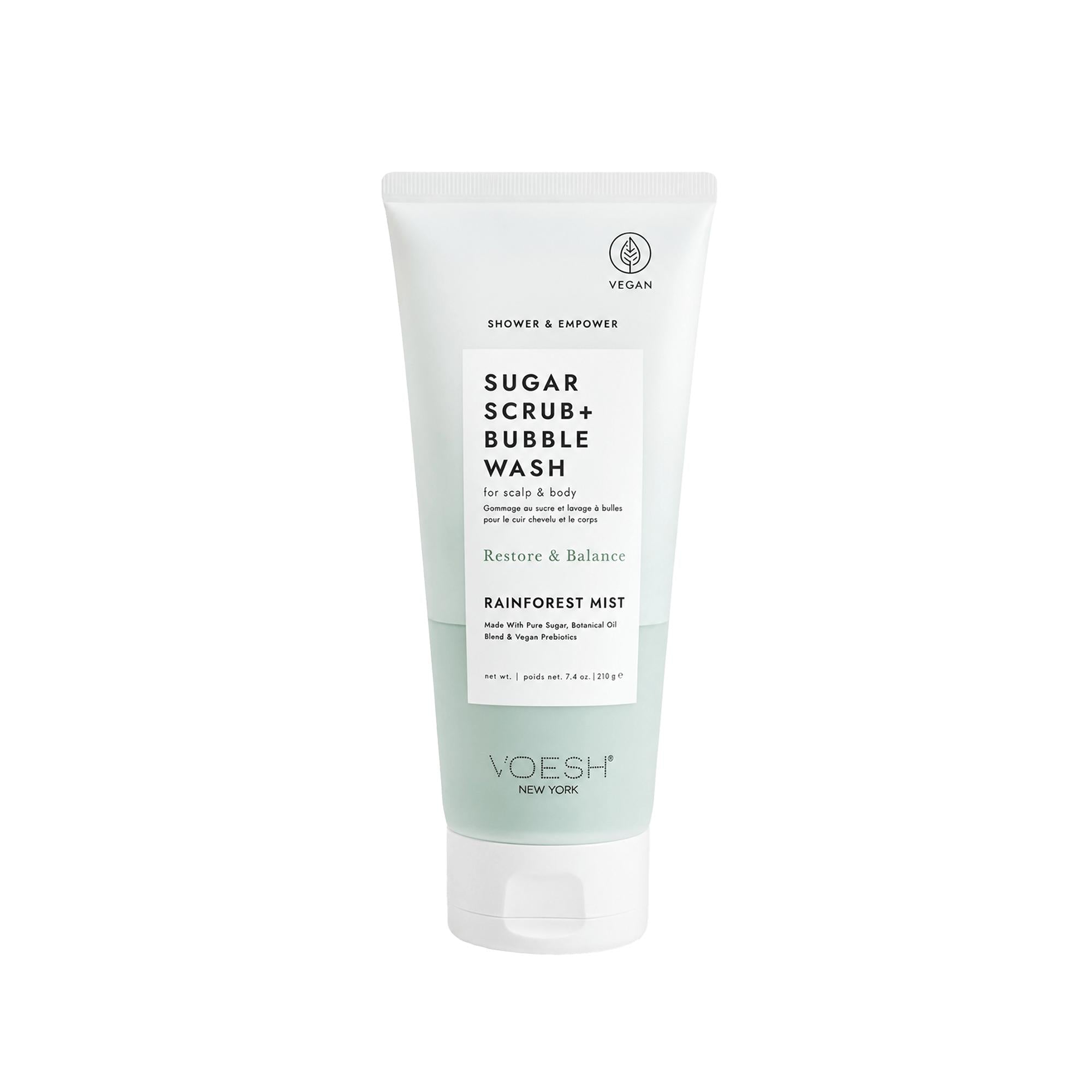 Voesh New York Rainforest Sugar Scrub &amp; Body Peeling 210g