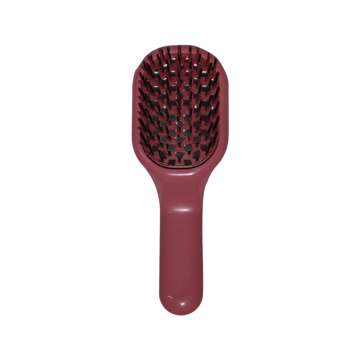Janeke Curvy Bag Detangling Hairbrush in Pink SP507A