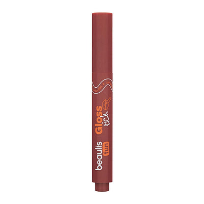 Beaulis Fun Gloss Tick Stick: Nude Glow Lip Gloss for Effortless Shine &amp; Radiant Lips | Easy Application, Wide Color Range