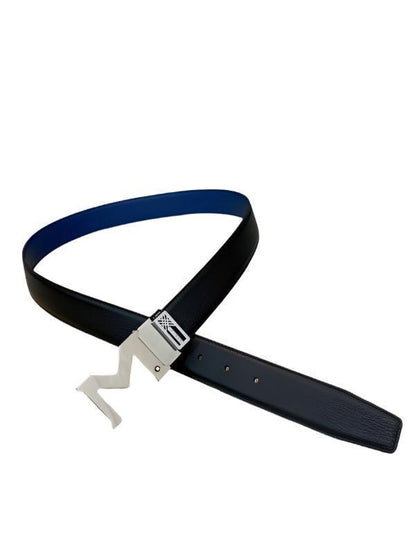 Montblanc M Buckle Reversible Leather Belt &