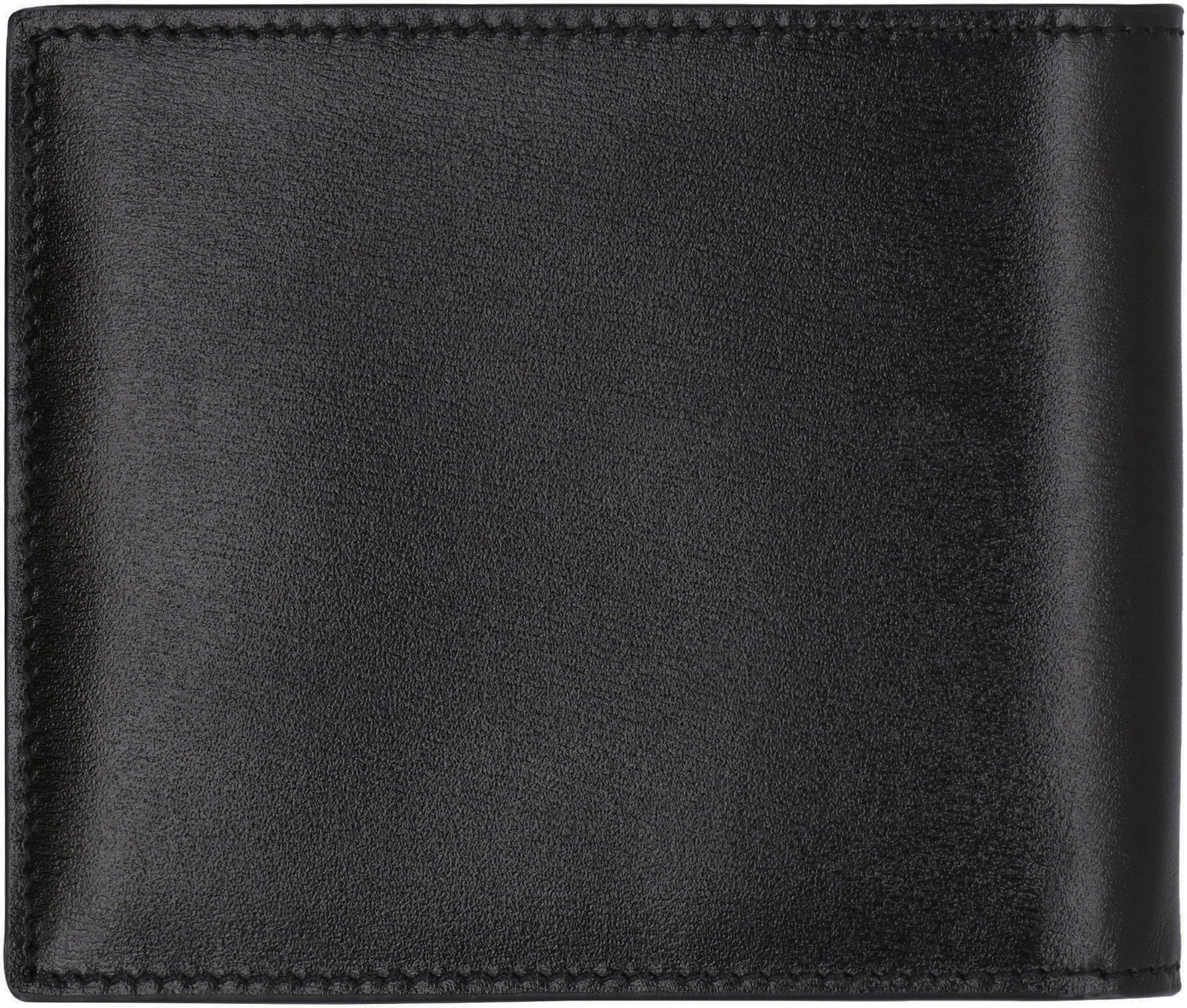 SAINT LAURENT Mini East/West Leather Wallet