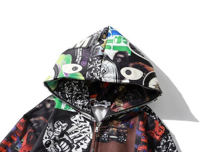 BAPE ALBUM MONOGRAM Shark full zip hoodie A Bathing Ape