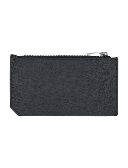 SAINT LAURENT Mini Fragments Card Holder