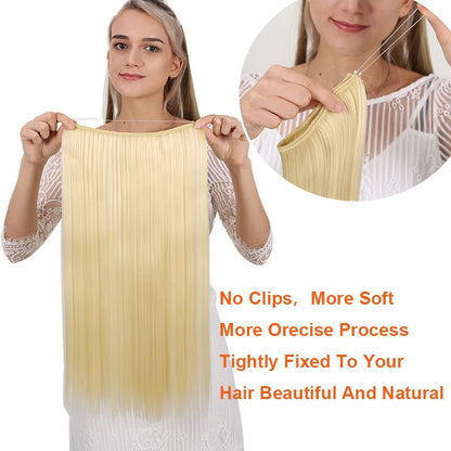 Hair strands, wigs, high-temperature silk curls