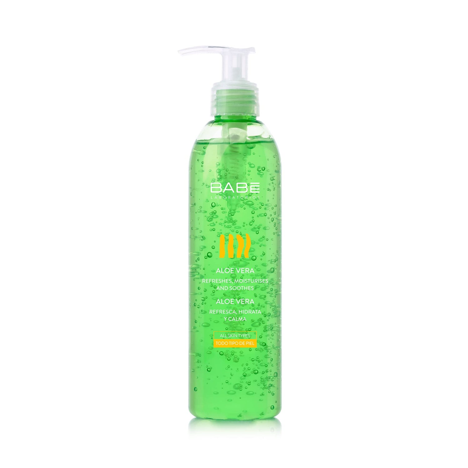 Babe Aloe Vera Gel for Sensitive Skin - Soothing Relief &amp; Moisturizing After Sun Care
