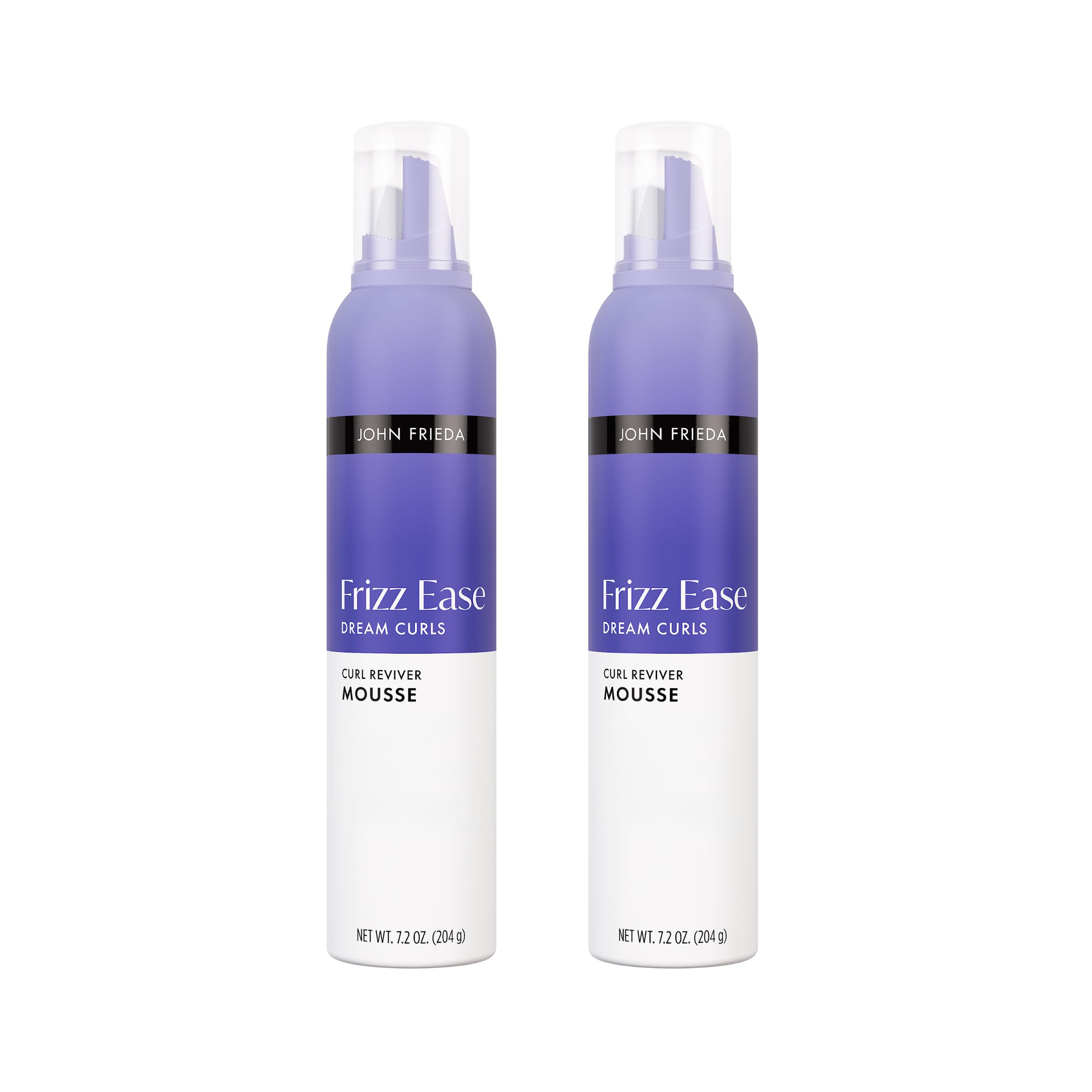John Frieda Frizz Ease Curl Reviver Mousse - Enhances Curls &amp; Reduces Frizz