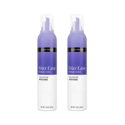 John Frieda Frizz Ease Curl Reviver Mousse - Enhances Curls &amp; Reduces Frizz