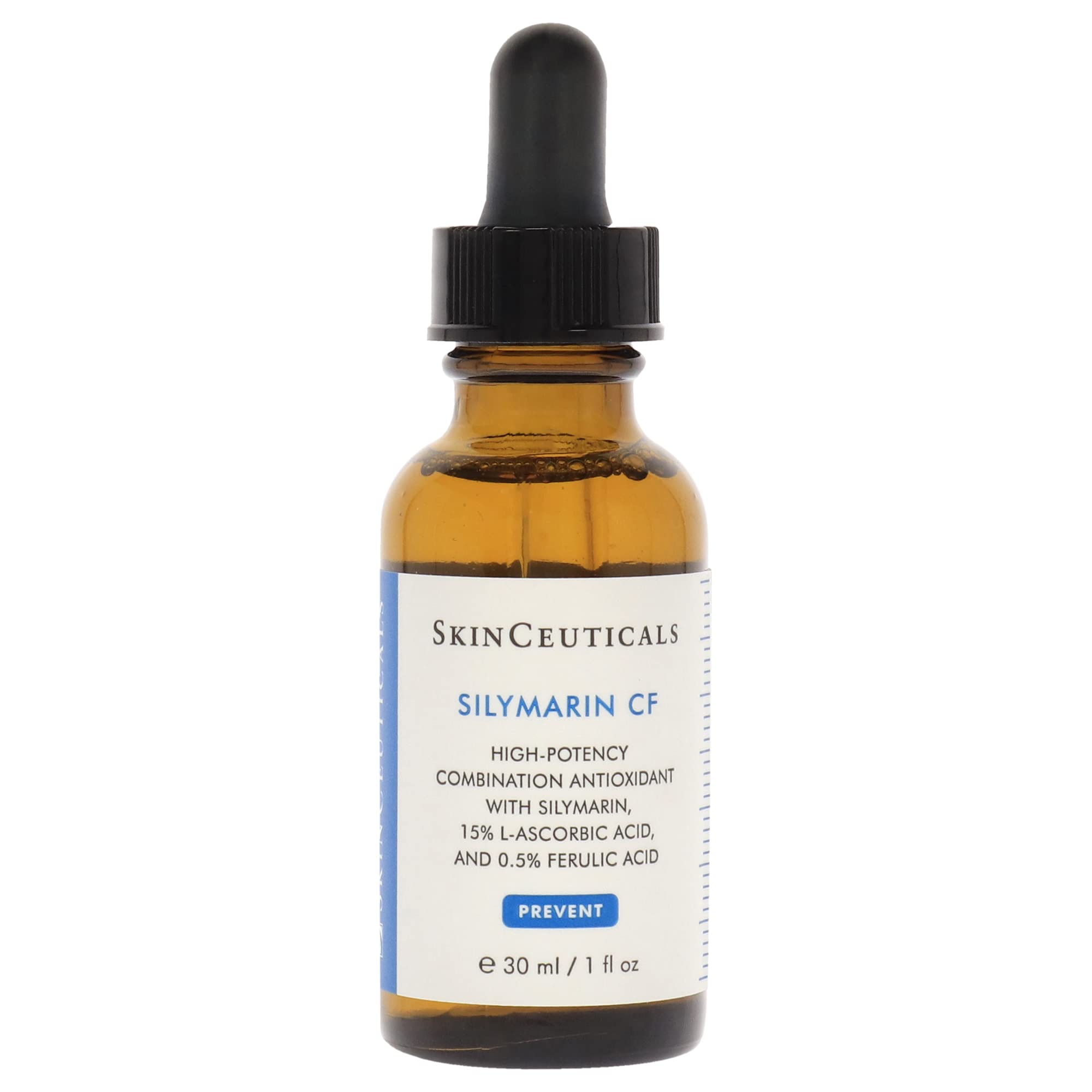 Skinceuticals Antioxidant Serum Silymarin CF - Vitamin C Serum for Anti-Aging &amp; Acne-Prone Skin