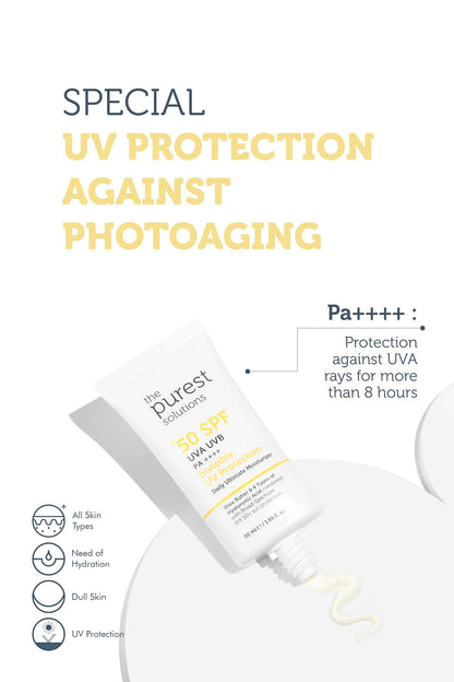 The Purest Solutions Invisible UV Protection SPF50+ | 50ml