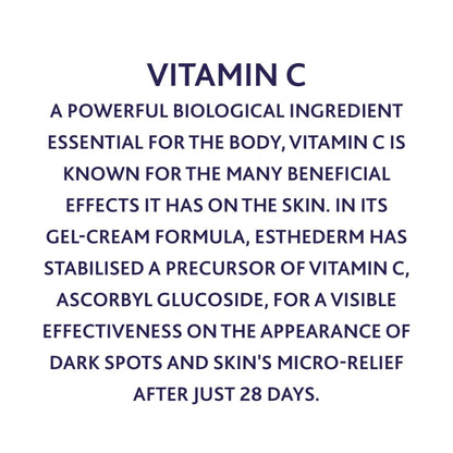 Esthederm Vitamin C Gel-Cream - Anti-Aging Skincare for Even Skin Tone, 50ml