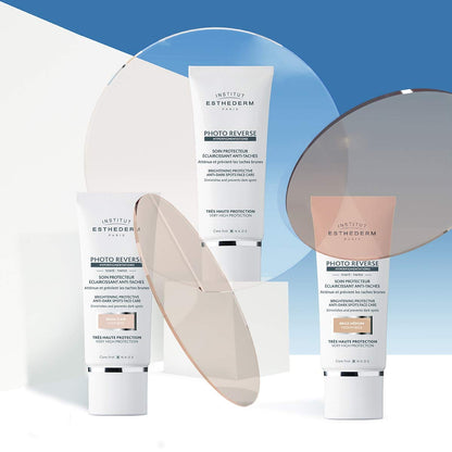 Esthederm Tinted Sunscreen - Photo Reverse Tinted Medium Beige 50ml - Anti-Aging Sun Protection Cream