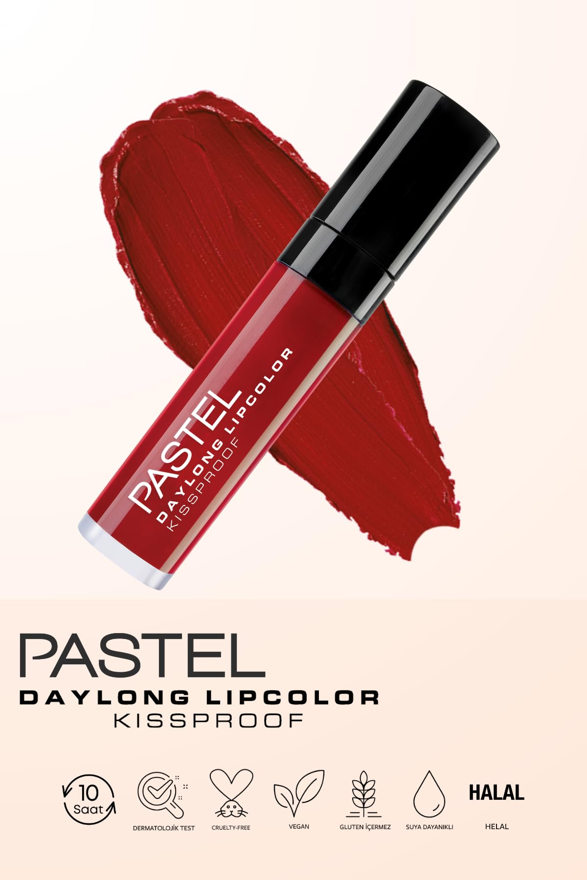 Pastel Daylong 9 Liquid Lipstick - Long Lasting, Non-Staining, 7ml Volume