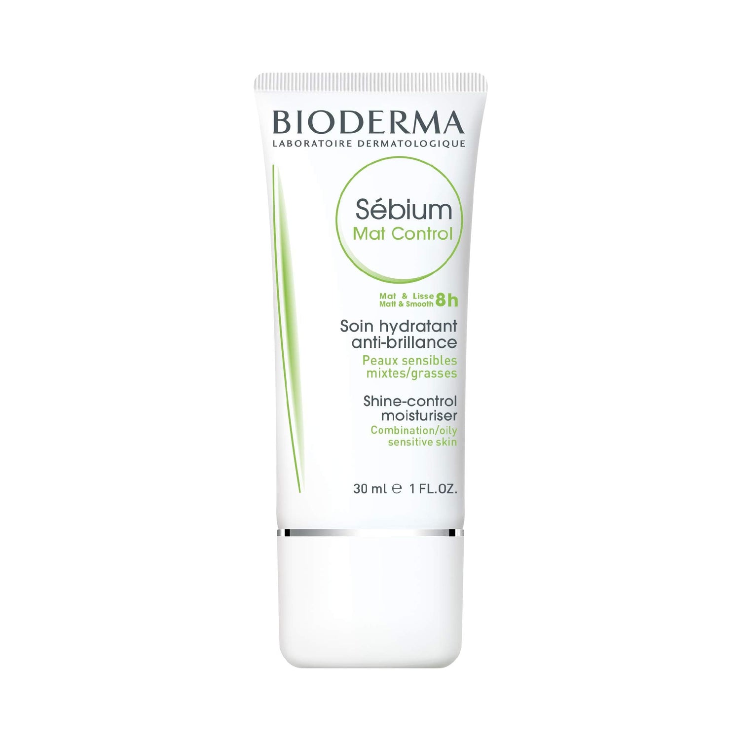Bioderma Sebium Mat Control Matifying Face Cream - 8-Hour Shine Control, Non-Comedogenic &amp; Hypoallergenic Moisturizer