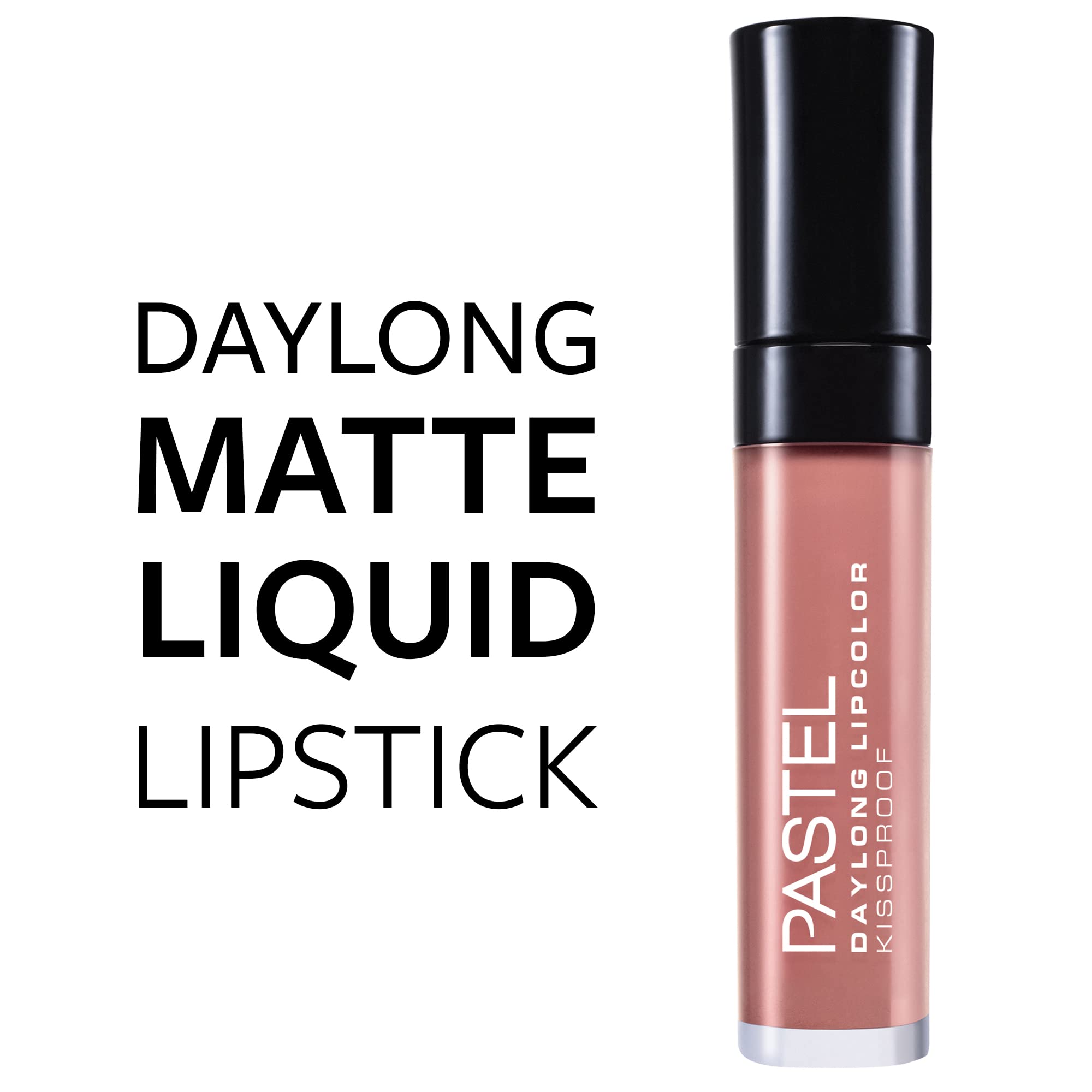 Pastel Daylong Liquid Lipstick 20 7ml - Long-Lasting Pastel Lipstick, Smudge-Proof Formula