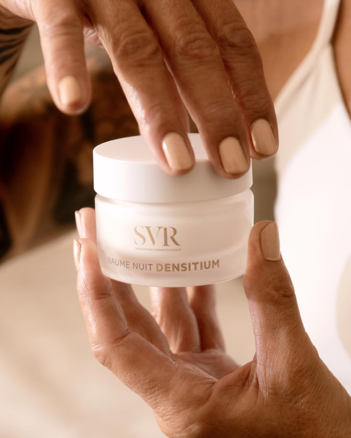 SVR Densitium Anti-Wrinkle Night Cream - 50ml, Anti-Aging Moisturizing Cream for Reducing Fine Lines and Wrinkles