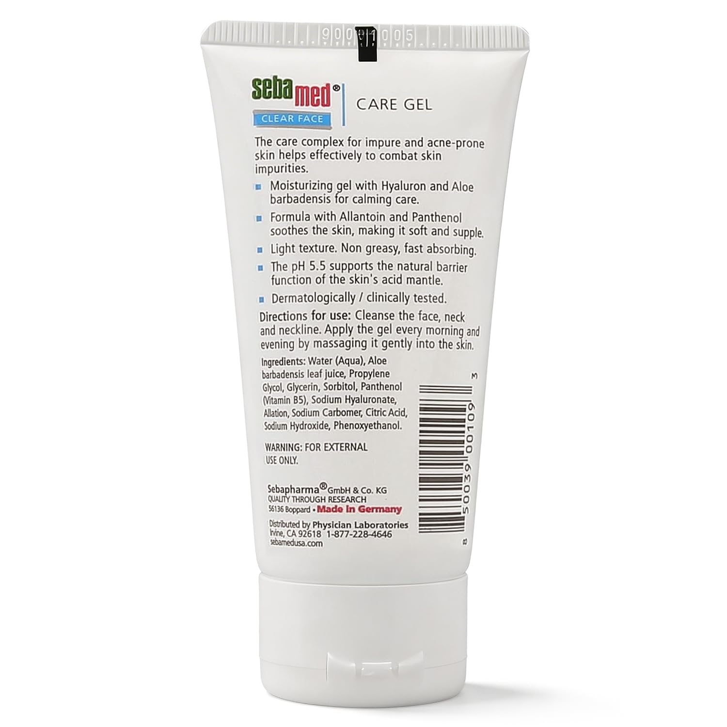 Sebamed Clear Face Care Gel 50ml