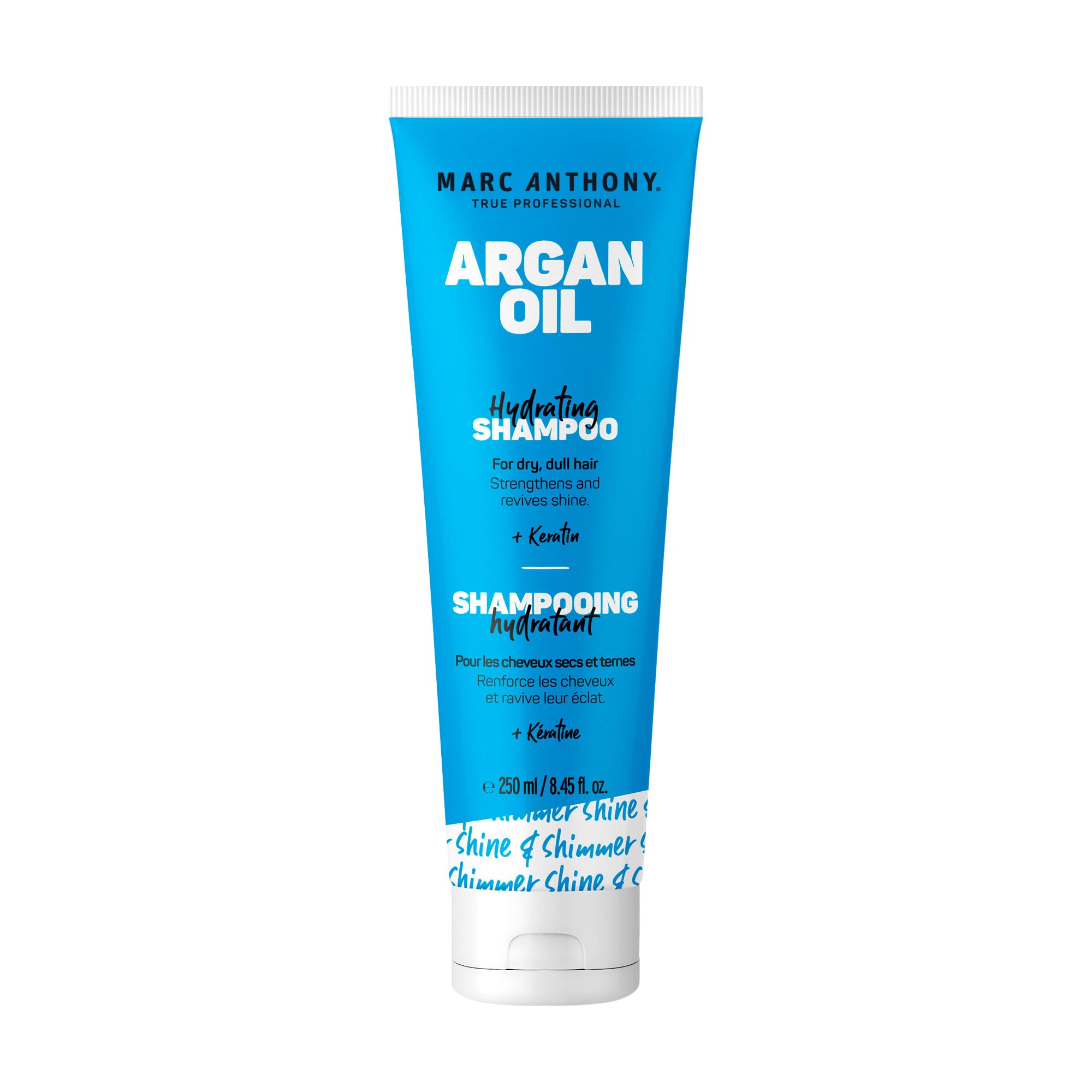 Marc Anthony Argan Oil Hydrating Shampoo - Sulfate-Free, Moisturizing Shampoo for Dry &amp; Damaged Hair, 8.45 fl oz