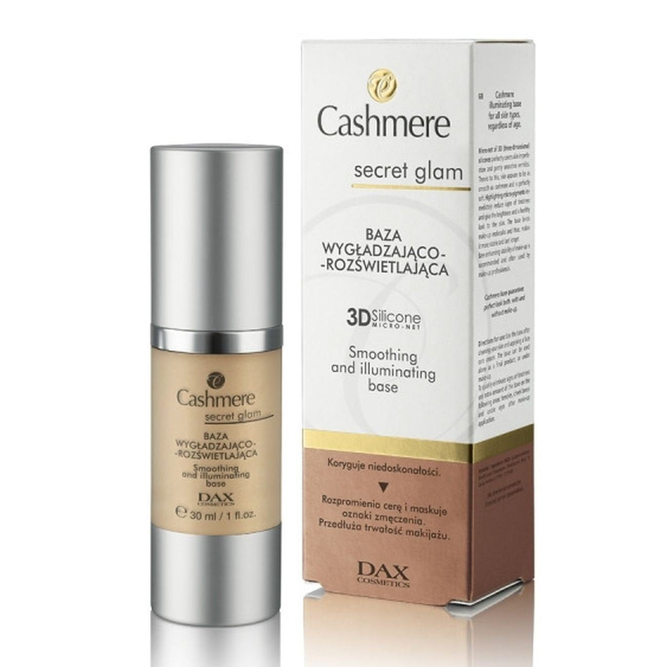 Cashmere Smoothing &amp; Illuminating Makeup Primer 30ml | All Skin Types