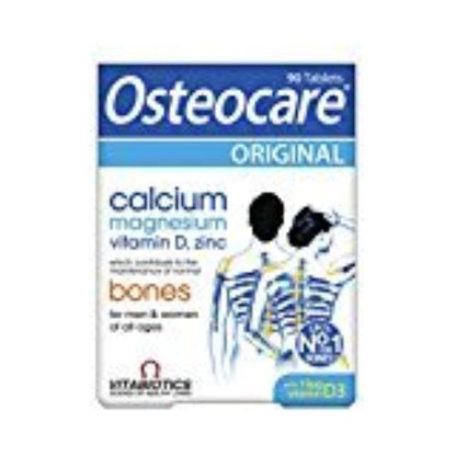 Vitabiotics Osteocare 90 Tablets - Calcium &amp; Vitamin D for Osteoporosis Prevention