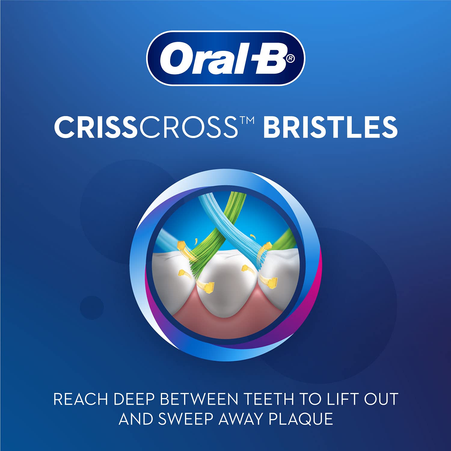 Oral-B Manual Toothbrush Medium Bristle 1+1 Pack - Effective Oral Hygiene for Daily Cleaning
