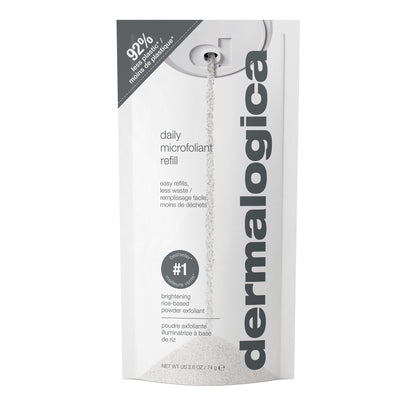 Dermalogica Daily Microfoliant Refill - Gentle Rice-Based Exfoliating Powder for Daily Use