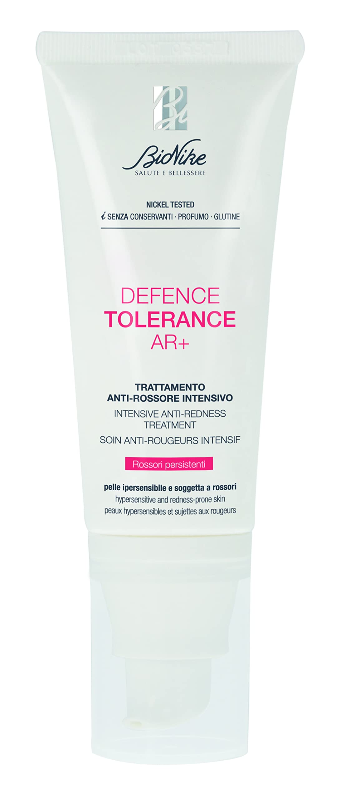 BioNike Defence Tolerance AR+ Cream-Gel 40ml - Soothing Sensitive Skin Face Cream with Niacinamide &amp; Squalane