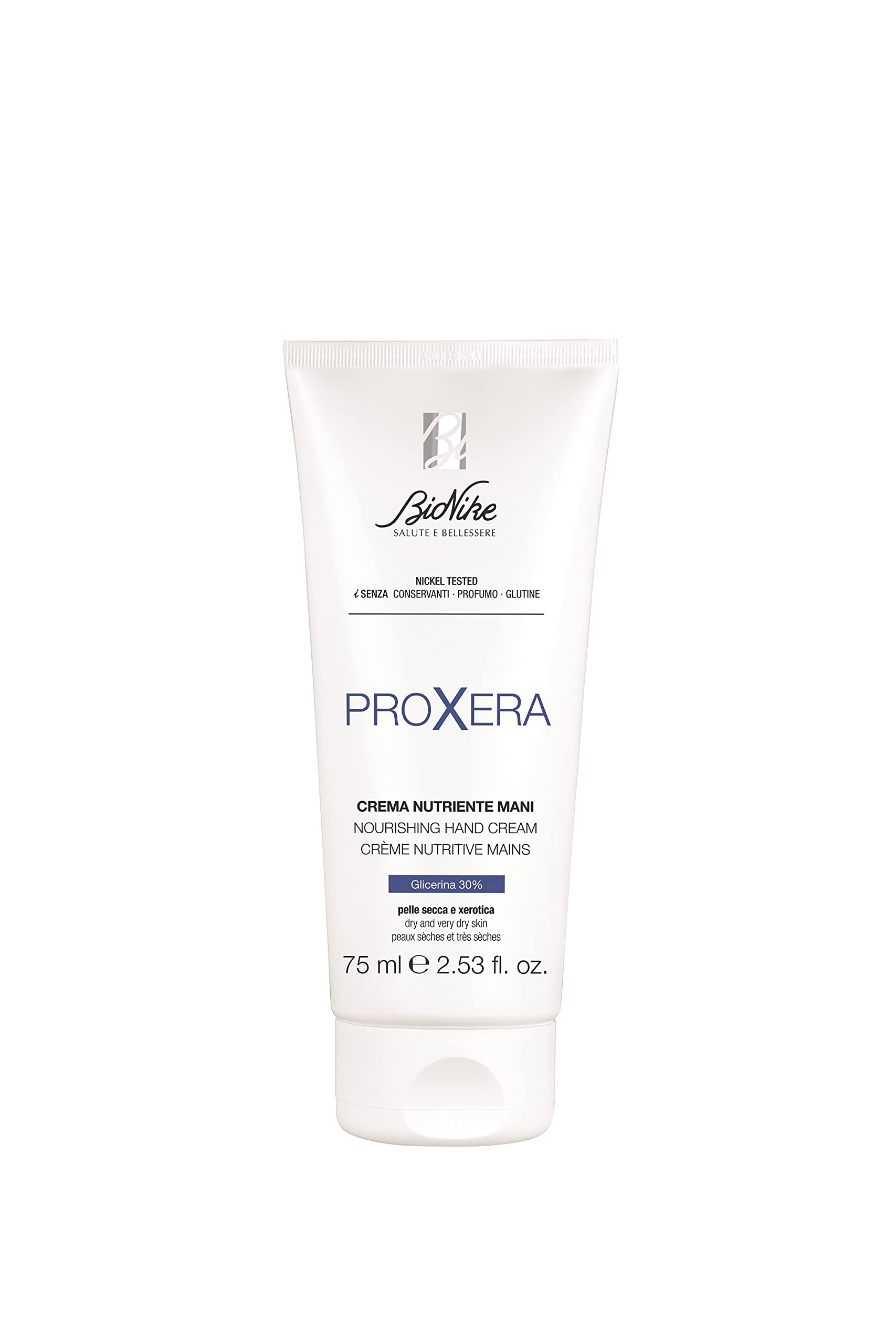 BioNike Proxera Hand Cream 75ml - Moisturizing &amp; Nourishing Hand Care for Dry Hands