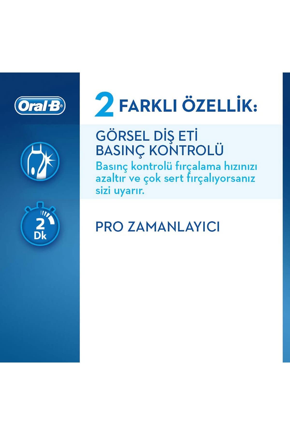Oral-B Pro 2 (2900) BLACK EDITION RECHARGEABLE TOOTHBRUSH +BONUS HANDLE