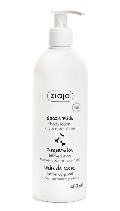 Ziaja Goat Milk Lotion + Toner 200ml - Natural Moisturizer | Vegan