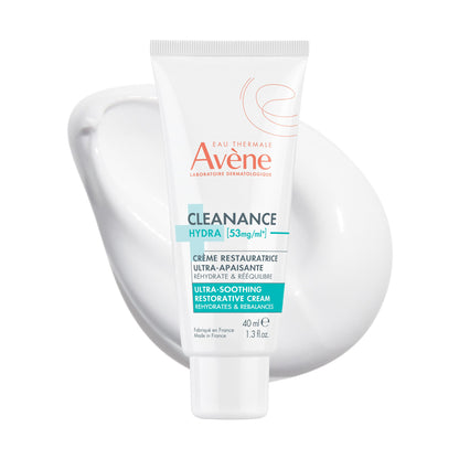 Avene Cleanance Hydra Cream 40ml - Soothing Moisturizing Cream for Sensitive Oily Skin