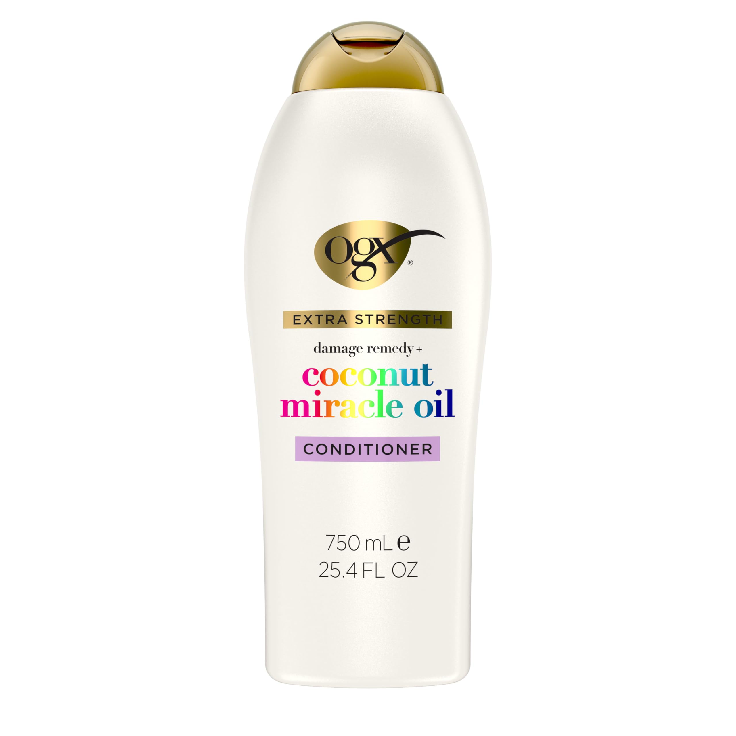 OGX Coconut Miracle Oil Conditioner - Sulfate-Free Hair Repair &amp; Nourishment 13.01 fl oz