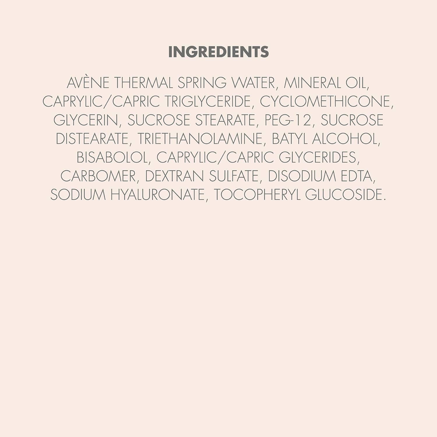 Avene Soothing Eye Care Cream - Ideal for Sensitive Skin | 10ml