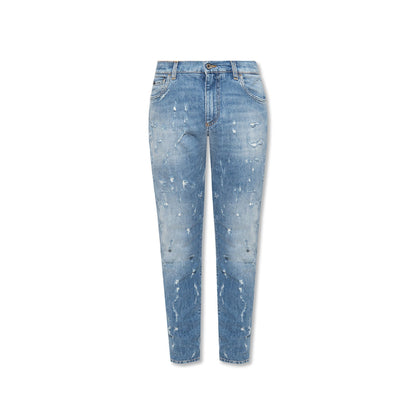 Dolce &amp; Gabbana Cotton Denim Jeans